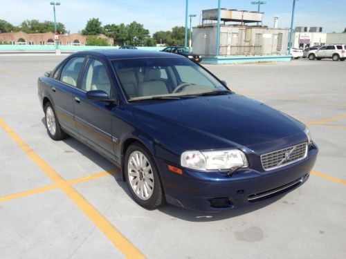 2004 volvo s80 2.9 sedan 4-door 2.9l one owner sun roof very clean