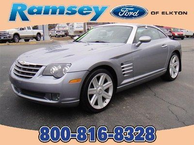 Crossfire, 2-door coupe, 6-speed manual, leather, hardtop, ,we finance