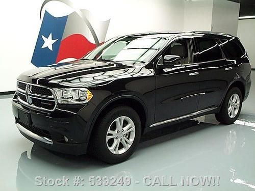 2013 dodge durango crew 7-pass htd leather rear cam 13k texas direct auto