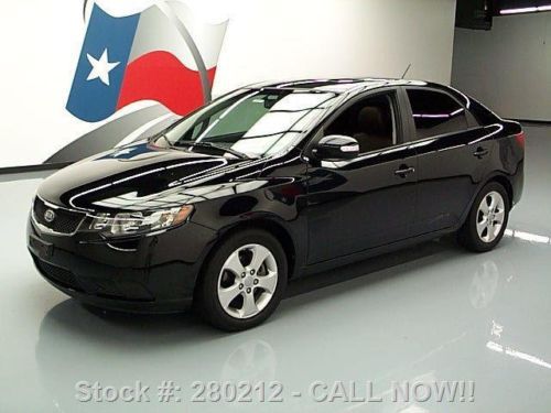 2010 kia forte ex auto sunroof  heated leather 28k mi texas direct auto