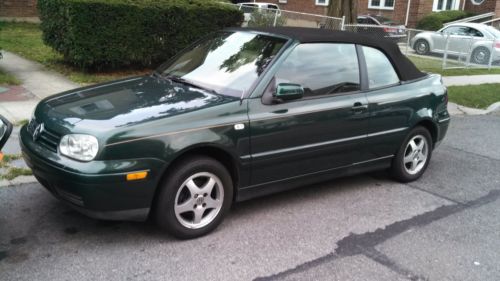 Find used 99 Vw Cabrio Convertible *runs* white-No Reserve. girly car ...