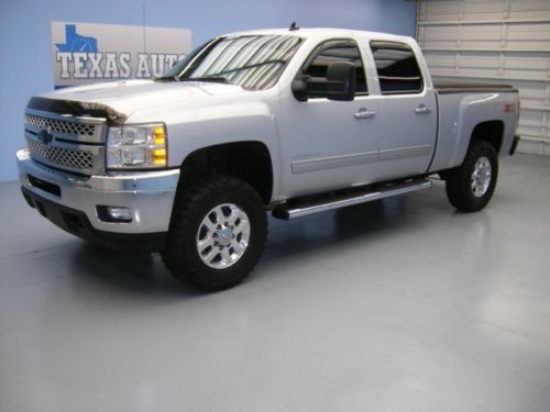 We finance! 2011 chevrolet silverado 2500hd lt 4x4 diesel z71 leather texas auto