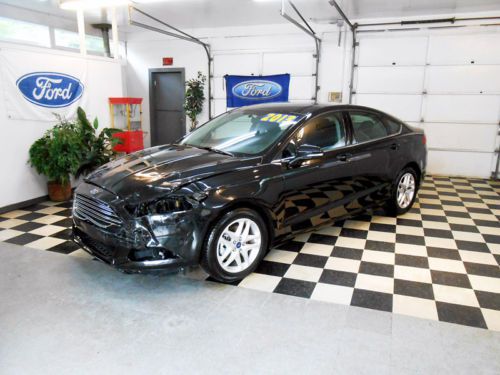 2013 ford fusion se 4,451 miles! no reserve! salvage repairable rebuild damaged