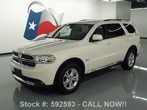 2011 dodge durango crew hemi nav rear cam third row 49k texas direct auto