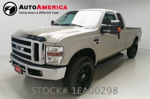 2008 ford f-250 srw 4x4 lariat 47k  miles cruise extended cab bedliner 1 owner