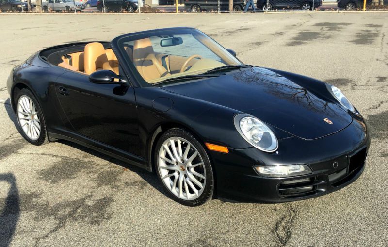 2007 porsche 911 carrera 4 convertible  no reserve  6speed  awd