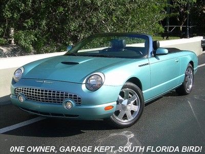 2002 ford thunderbird best color and only 35,000 original 1 owner florida miles!