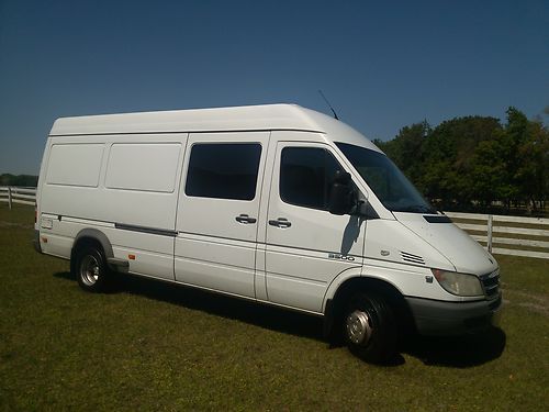 2006 dodge sprinter 3500!~mercedes benz diesel!~high roof~158 wb!~custom van!~