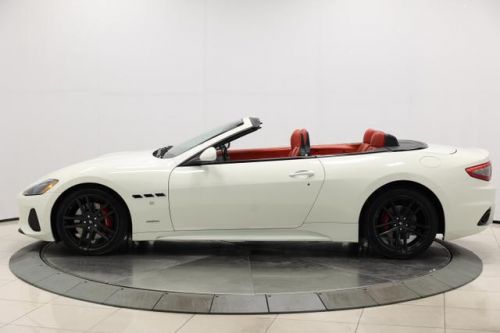 2018 maserati gran turismo sport convertible 2d