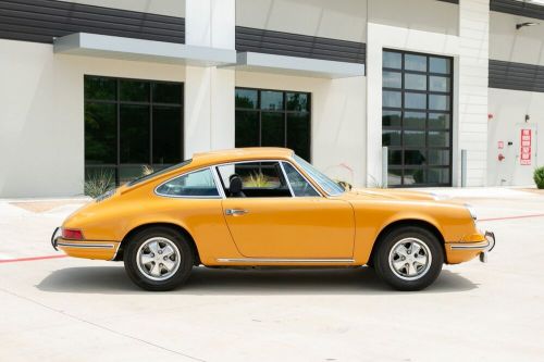 1969 porsche 912 karmann, 1 owner 1969-2023, factory bahama yellow, 5 speed