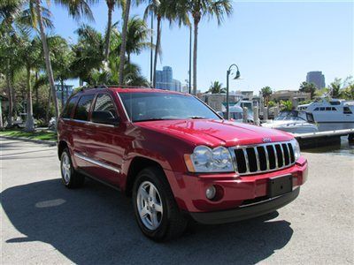 Jeep grand cherokee limited 4x4 navi dvd leather sunroof