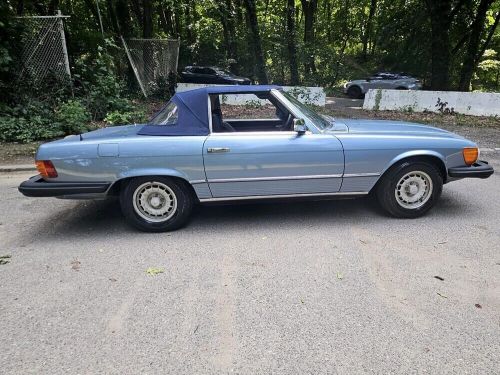 1976 mercedes-benz sl-class 450sl with 17,000 original miles! all original find!