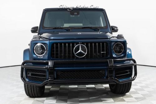 2024 mercedes-benz g-class g63 amg only 54 miles! rare sea blue metallic! amg