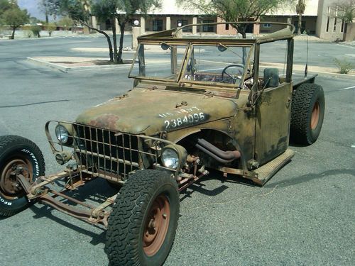 1952 m37 dodge power wagon military rat rod truck ratrod hot rod hotrod