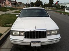 1993 lincoln town car cartier sedan 4-door 4.6l