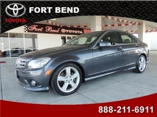 2010 mercedes-benz c-class 4dr c300 sport 4matic bluetooth navigation leather