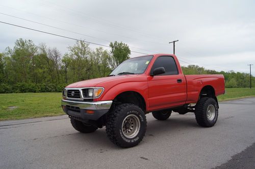 Buy Used No Reserve Toyota Tacoma Reg Cab Pickup 5 Speed Manual 4x4 2