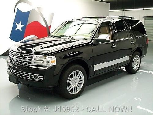 2008 lincoln navigator 4x4 sunroof nav rear cam dvd 60k texas direct auto