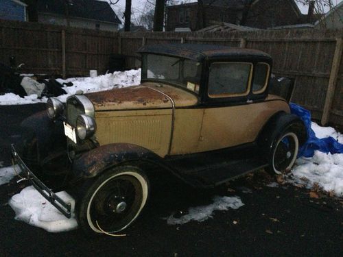 1931 model a rumble seat coupe original all steel ratrod hotrod patina survivor