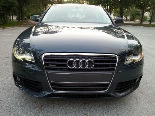 2010 audi a4 quattro 2.0 turbopremium plus package,low miles,warranty,no reserve