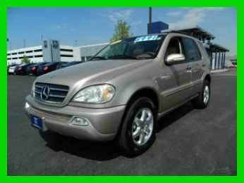 2002 mercedes-benz ml500 navigation awd 4x4 cd heated seats sunroof we finance!