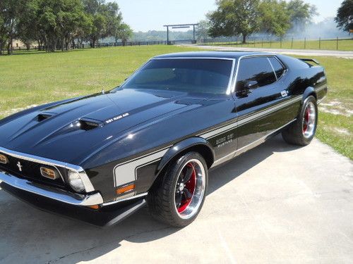 Buy used 1971 Ford Mustang Mach 1 Boss 351 fastback pro touring retro ...