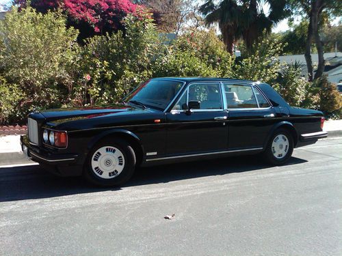 1995 bentley brooklands black/tan real nice! immaculate