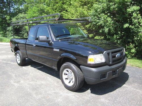 07 ford ranger xlt extended cab pickup 4.0 v6 auto a/c ladder rack power options