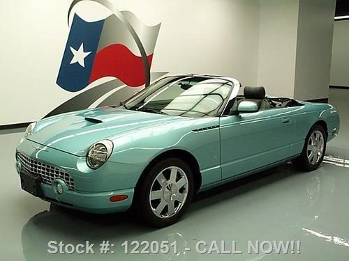 2002 ford thunderbird convertible hardtop roof 4k mi  texas direct auto