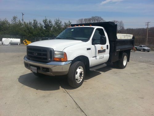 2000 ford f-450 sd dump truck