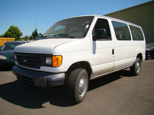 2006 ford e-series wagon e-350 12 passenger van