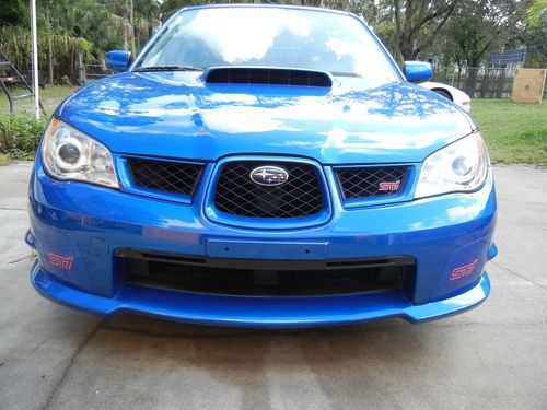 2007 subaru impreza wrx sti sedan 4-door 2.5l