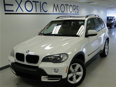 2008 bmw x5 3.0i awd!! nav rear-cam pdc pano 3rd-row shades xenons 1-owner!!