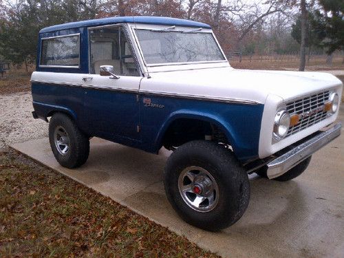 1976 bronco "sport - 302 v8"