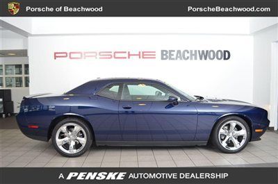 R/t low miles coupe 5.7l v8 hemi jazz blue pearl