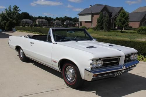 64 pontiac gto convertible 389/tri power numbers match