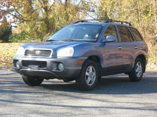 2003 hyundai santa fe awd no reserve