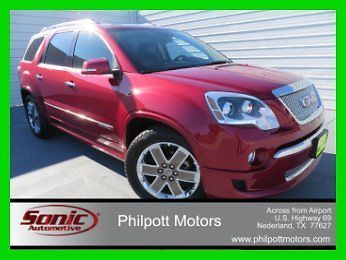 2012 gmc acadia denali used 3.6l v6 24v fwd suv onstar bose