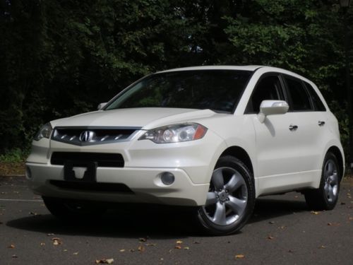 2007 acura rdx! awd! sh model! v-tec! no reserve! leather! loaded! free carfax!