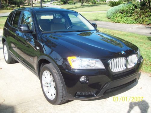 2014 bmw x3 28i black brand new