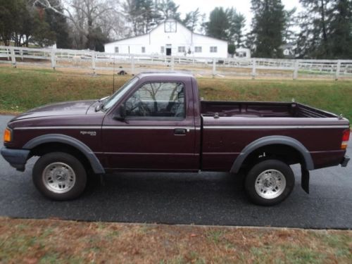 1994 ford ranger xl standard cab pickup 2-door 2.3l great mileage 4x4 great mpg