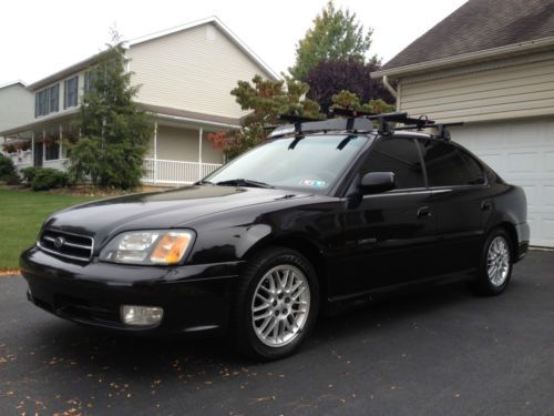 2001 subaru legacy gt limited sedan 2.5l yakima ski bike awd remote starter