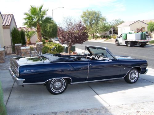 1964 chevrolet chevelle malibu super sport convertable