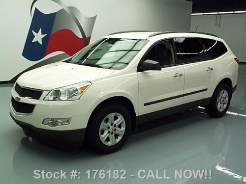 2012 chevy traverse awd 8-passenger third row 41k miles texas direct auto