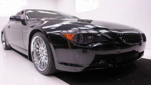 2004 bmw 645ci sport/premium sunroof nav 20&#034; wheels 55k 1 owner low miles