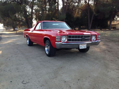 1971 chevrolet el camino