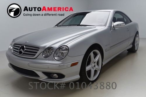 40k low miles 2005 mercedes cl65 amg v12 biturbo nav htd leather sunroof