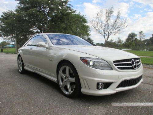 As-new 2009 mercedes cl63 amg designo loaded 14k mi inspected tires/warr w/bin!!