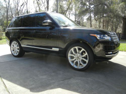 2013 land rover ranger rover hse