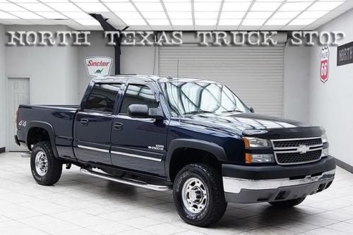 2005 chevy 2500hd diesel 4x4 ls crew cab texas truck